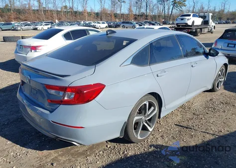 2022 Honda Accord Sport from USA, damaged, VIN 1HGCV1F33NA030621